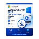 CAL Windows Server 2025 — 1 dispositivo (perpétua)