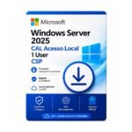 CAL Windows Server 2025 — 1 usuário (perpétua)