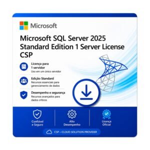 SQL Server 2025 Standard (licença de servidor)