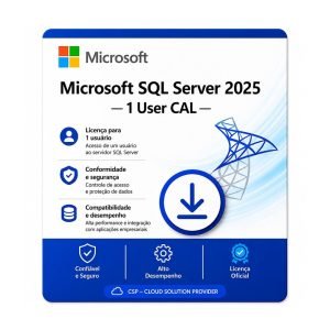 CAL SQL Server 2025 — 1 usuário